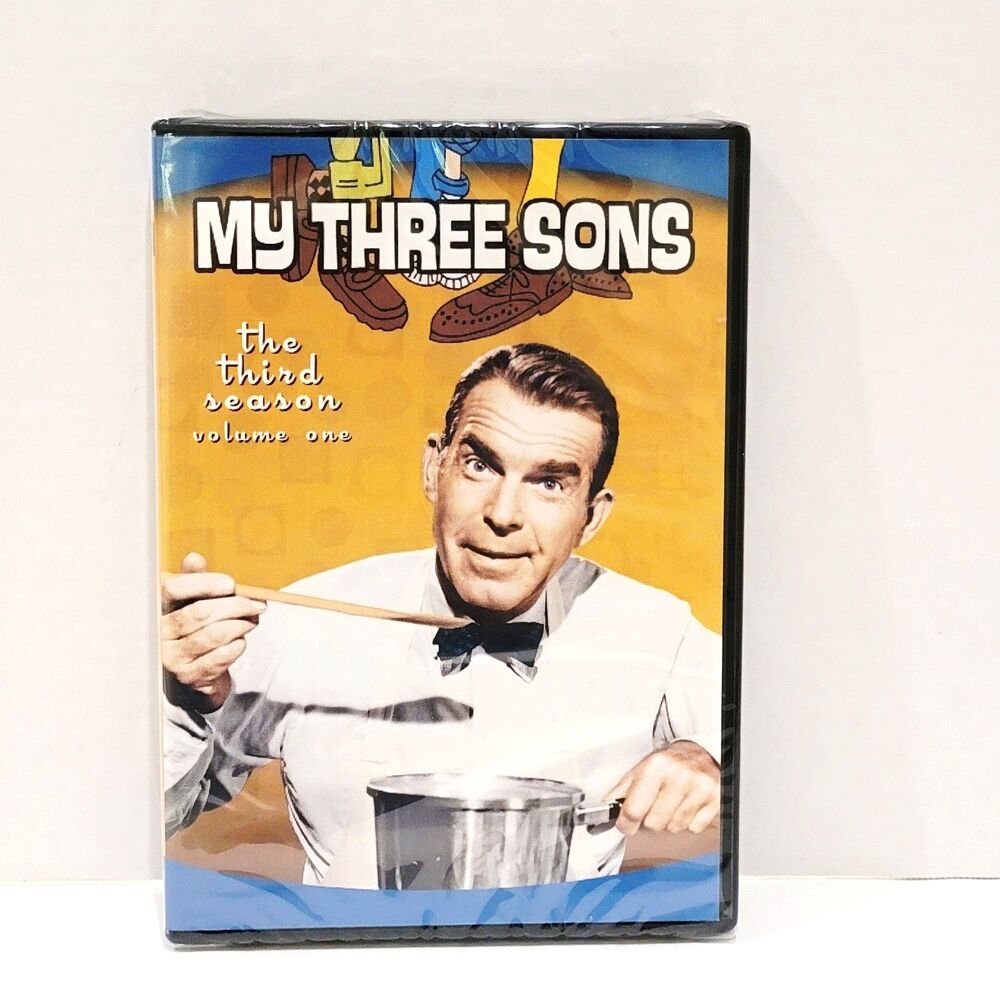 My Three Sons the Third Season 3 Volume One 1 Region 1 NEW 3 DVD Disc Set